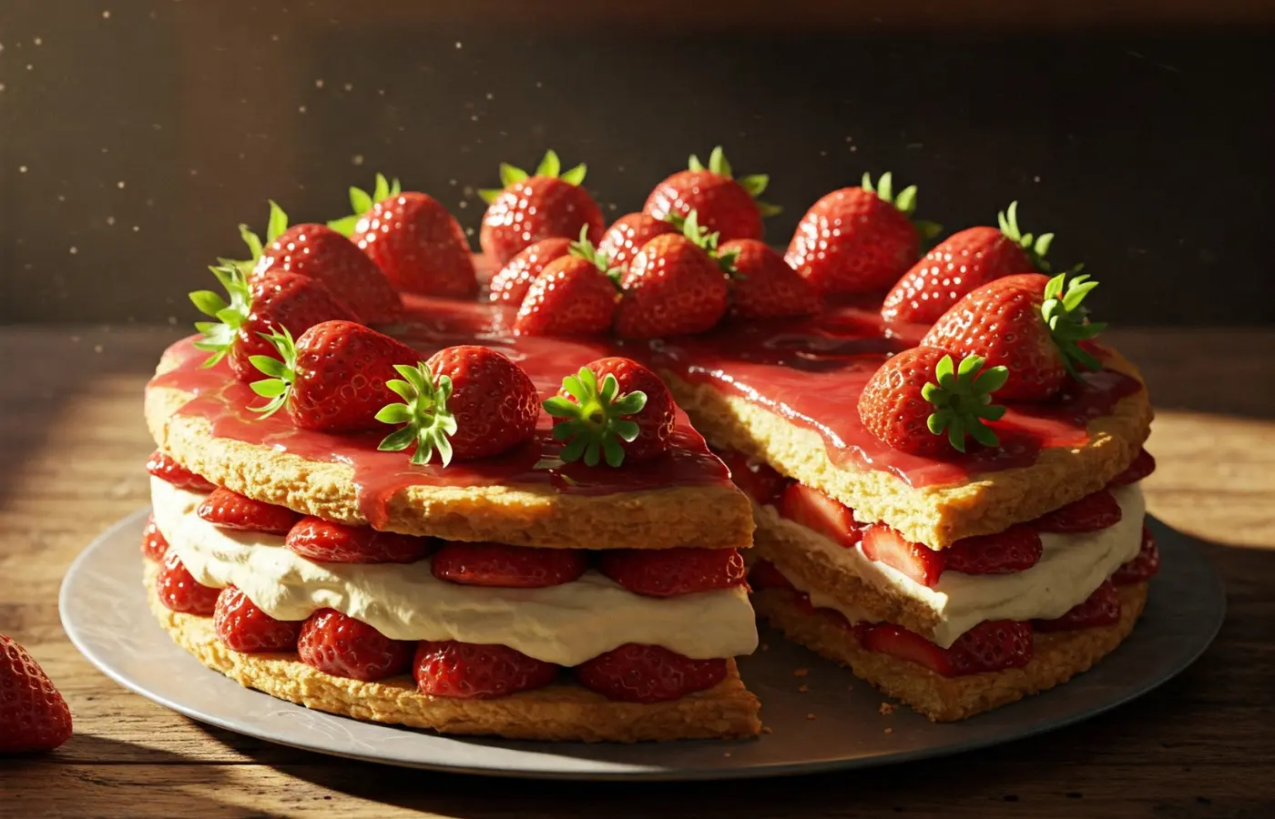 recette fraisier