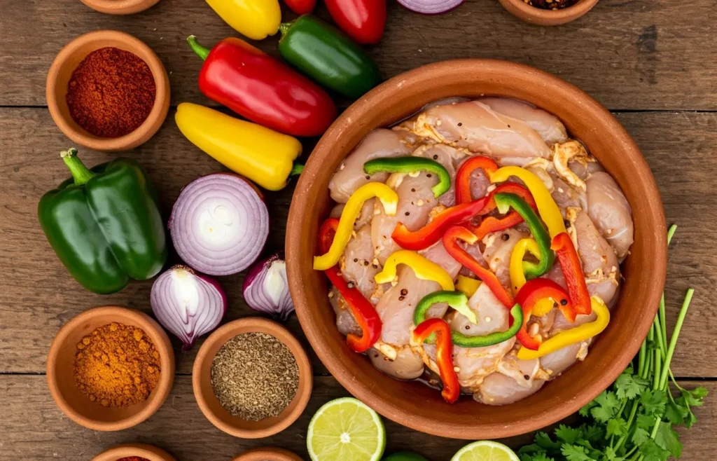 fajitas recette