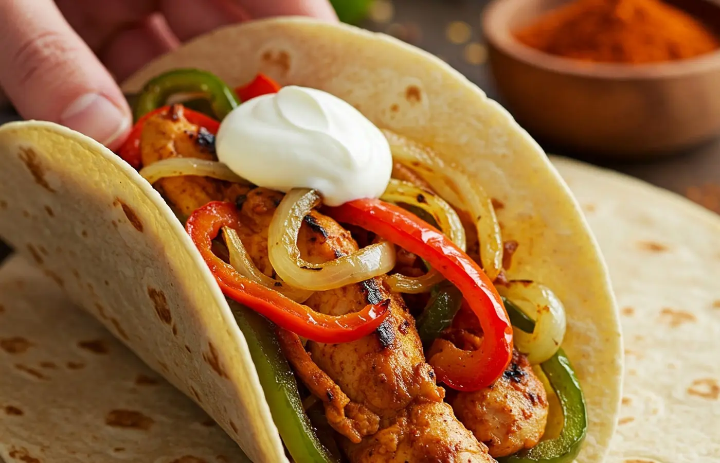 fajitas recette