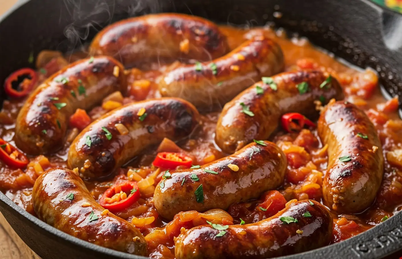 rougail saucisse recette
