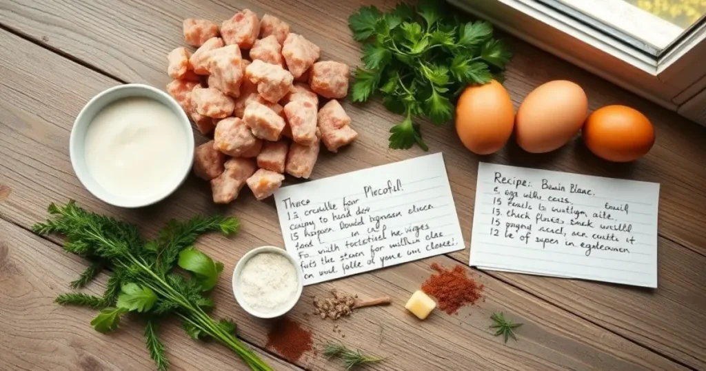 boudin blanc recette