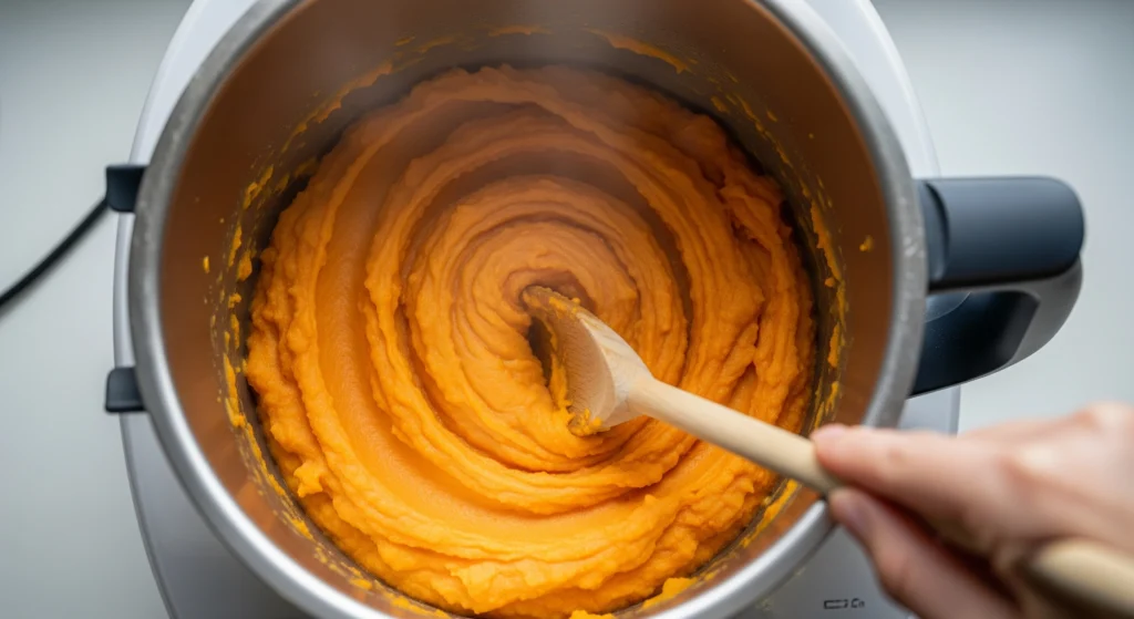 purée de patate douce thermomix