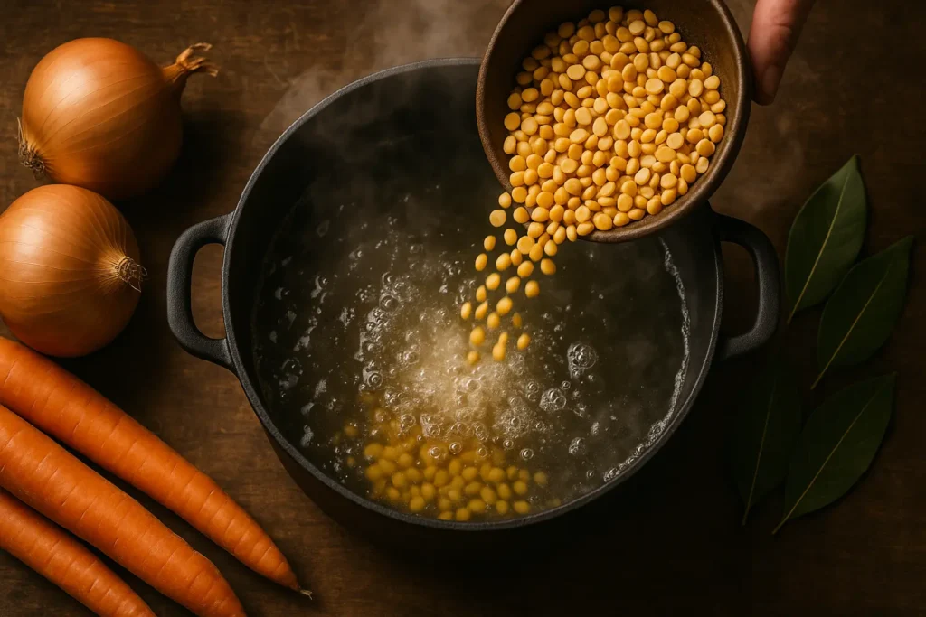 recette pois cassés